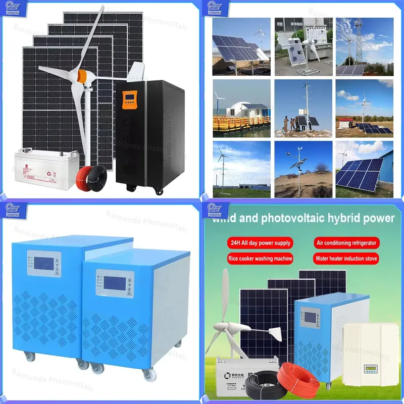 Wind Solar Hybrid Kit - 3KW 5KW 8KW Hybride Wind-zonne-energiesysteem MPPT-controller