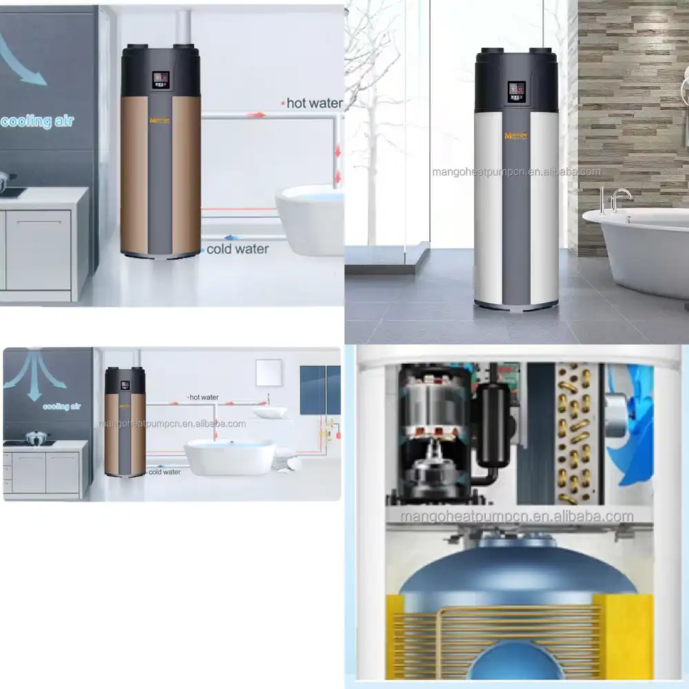 Solar Water Pump - 3,5 kW Hoge Coëfficiënt WiFi Koelende