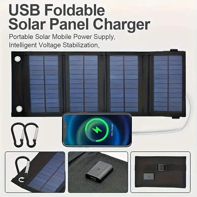 Jinko Solar Panel Cheetah - Draagbaar USB opvouwbaar zonnepaneel, opvouwbare zonnepanelen