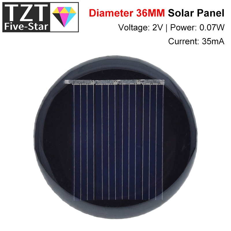 1/3/5PCS 2V 35mA 0.07W D36MM P - Jinko Solar Panel Cheetah recensie en prijs