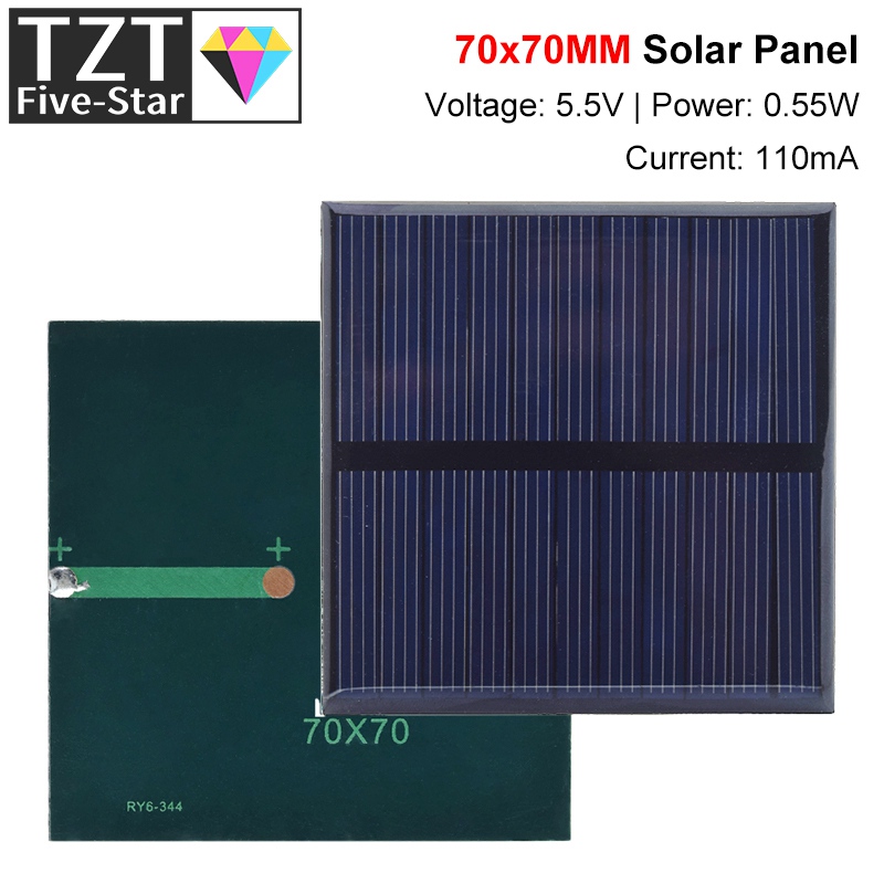 TZT 1/3PCS 5.5V 110mA zonnepan - Jinko Solar Panel Cheetah recensie en prijs