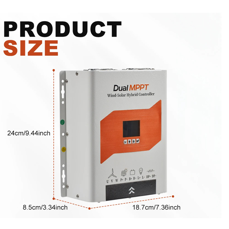 MPPT laadregelaar zonne- en wi - Wind Solar Hybrid Kit recensie en prijs