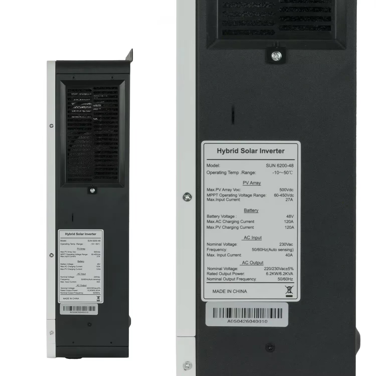 Hybride zonne-omvormer 6,2 kW  - Hybrid Solar Inverter recensie en prijs