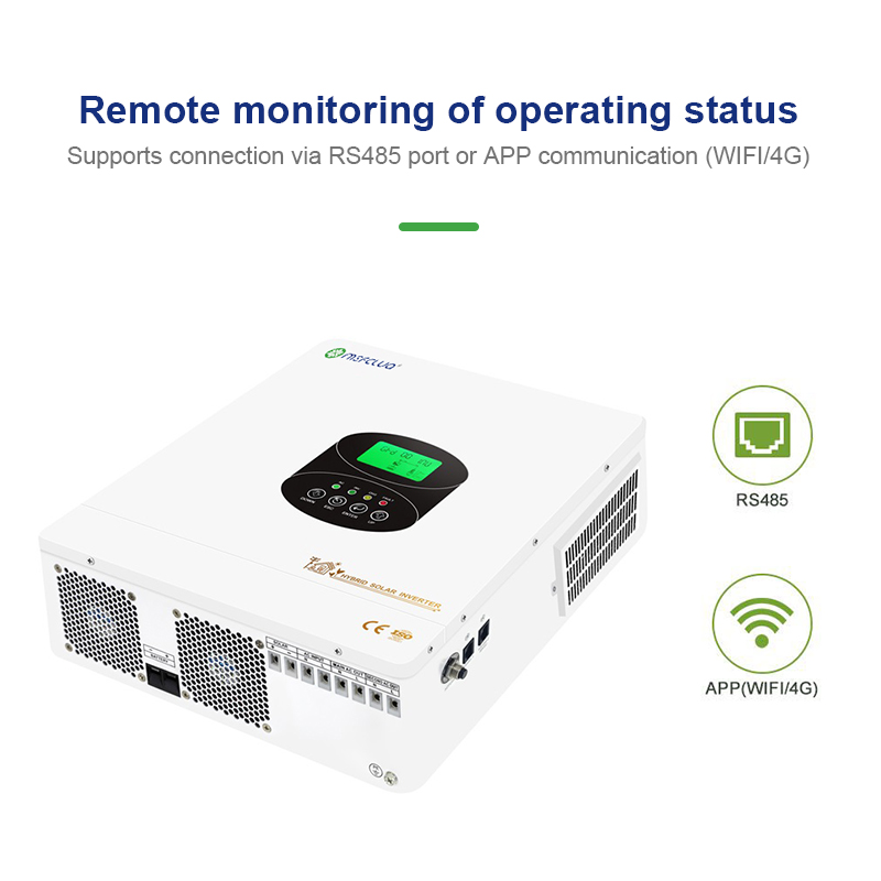 Zonne-energie 48VDC 220V 6300W - Hybrid Solar Inverter recensie en prijs