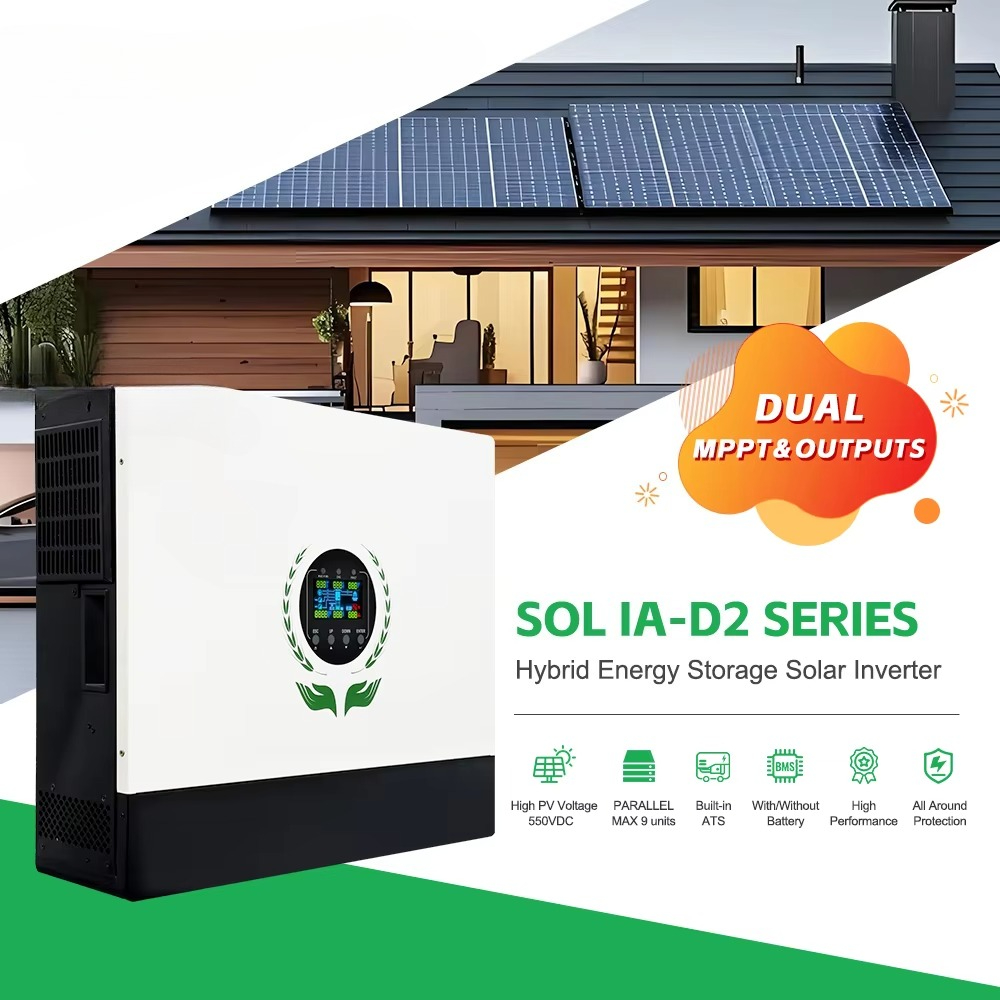 MPPT & Uitgang 550VDC Hybride  - Hybrid Solar Inverter recensie en prijs